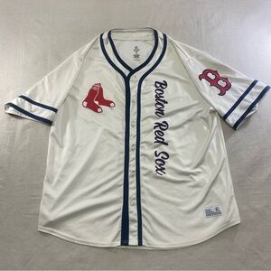 Boston Red Sox Jersey 2X XXL General Merchandise Dynasty Series White (50-52)